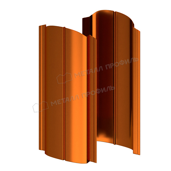 Штакетник металлический МЕТАЛЛ ПРОФИЛЬ ELLIPSE-O 19х126 (AGNETA-20-Copper\Copper-0.5), который вы можете заказать по цене 228.69 ₽.
